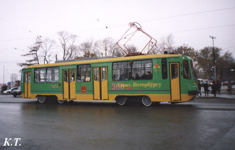 Вагон ЛМ-99КЭ № 0601 (Санкт-Петербург)