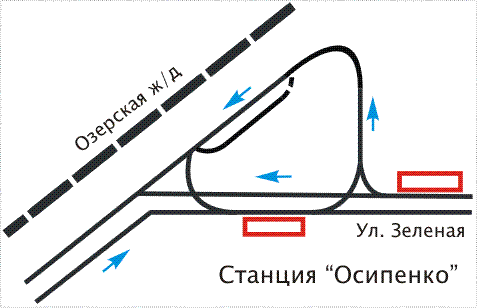 Станция "Улица Осипенко"